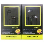 ​Ακουστικά Ψείρες Stereo Handsfree με καλώδιο Awei ES-Q7